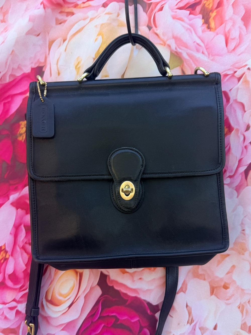 Vintage Coach top handle Willis bag